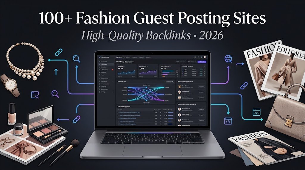 Fashion Guest Posting Sites