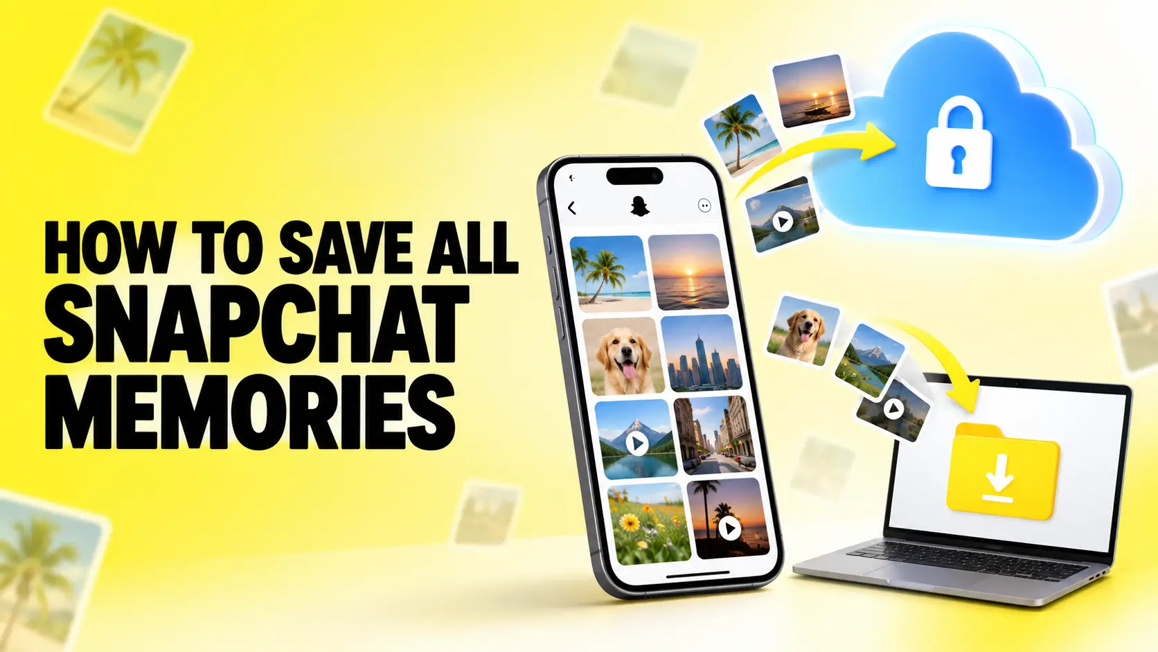 How to save all Snapchat Memories